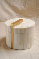 Handcrafted Round Storage Box Large