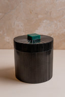 Textured Round Storage Box Large