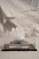 Raw White Crystal Ornament