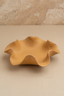 Organic Wave Ceramic Plate Small