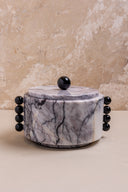Black And White Marble Kitchen Storage Box