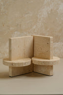 Neutral Accent Sculpture - Beige