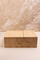Beige Stone Storage Box Large