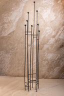Spiked Metal Candle Stand